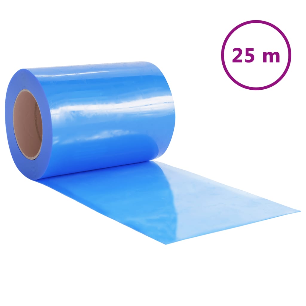 Deurgordijn 300x2,6 mm 25 m PVC blauw Gordijnen & vitrages | Creëer jouw Trendy Thuis | Gratis bezorgd & Retour | Trendy.nl