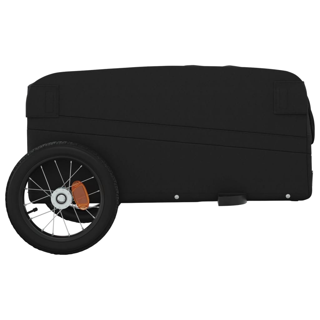 Fietskar 30 kg ijzer zwart Fietstrailers | Creëer jouw Trendy Thuis | Gratis bezorgd & Retour | Trendy.nl