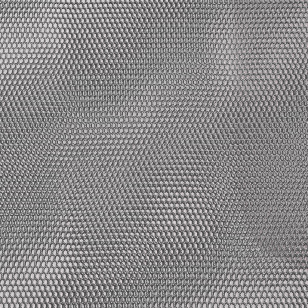 Kantoorstoel mesh en kunstleer grijs