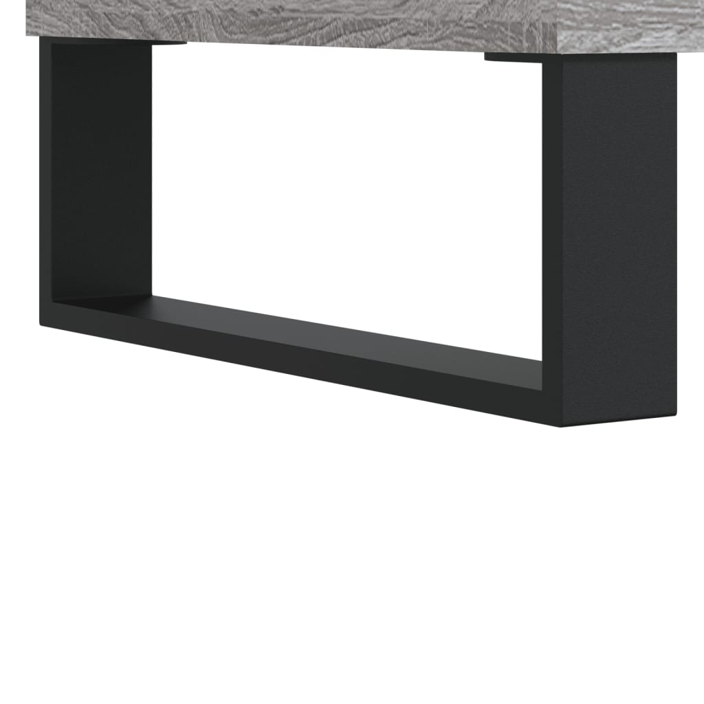 Moderne tv-meubel van bewerkt hout in grijs sonoma eikenkleur - 150x30x44,5 cm Tv-meubels | Creëer jouw Trendy Thuis | Gratis bezorgd & Retour | Trendy.nl