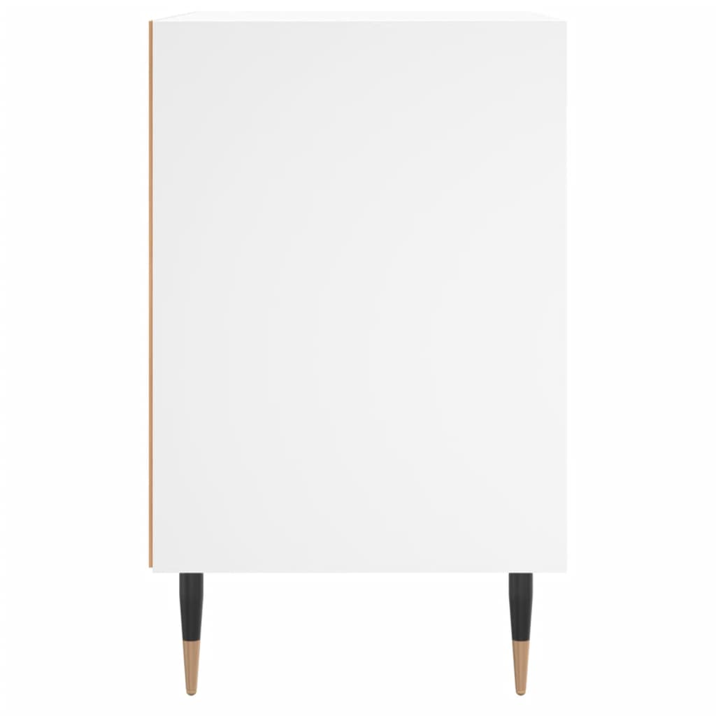 Nachtkastjes 2 st 40x30x50 cm bewerkt hout wit Nachtkastjes | Creëer jouw Trendy Thuis | Gratis bezorgd & Retour | Trendy.nl