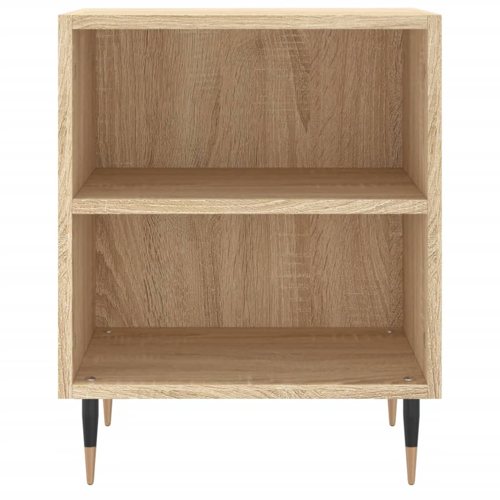 Nachtkastjes 2 st 40x30x50 cm bewerkt hout sonoma eikenkleurig Nachtkastjes | Creëer jouw Trendy Thuis | Gratis bezorgd & Retour | Trendy.nl