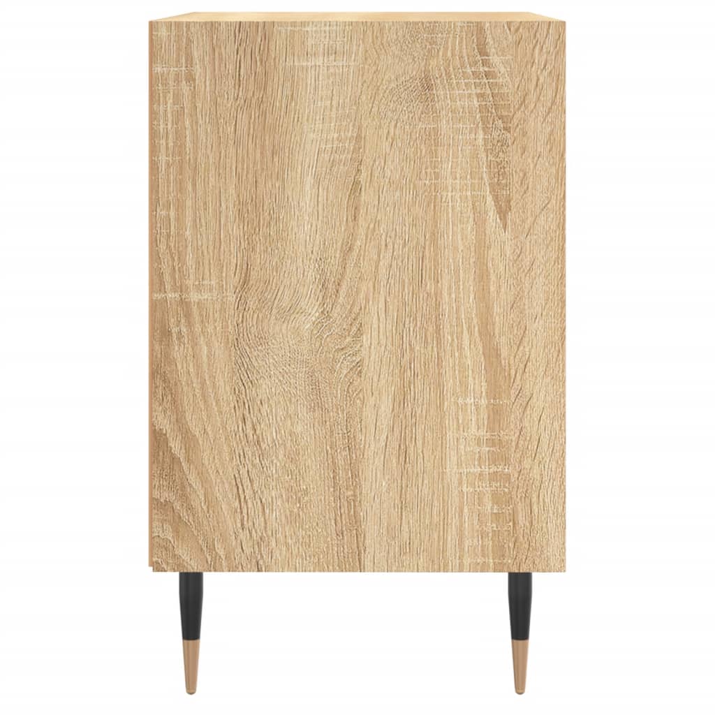 Nachtkastjes 2 st 40x30x50 cm bewerkt hout sonoma eikenkleurig Nachtkastjes | Creëer jouw Trendy Thuis | Gratis bezorgd & Retour | Trendy.nl