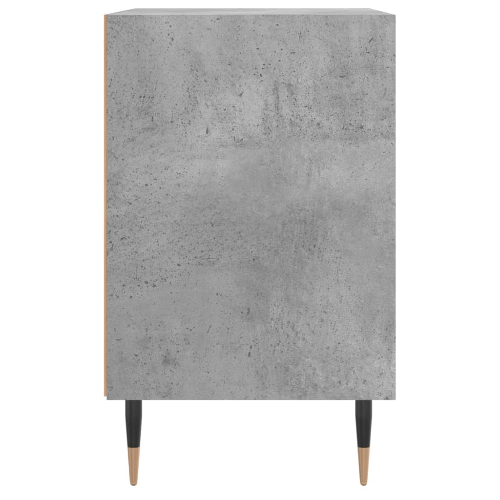 Nachtkastje 40x30x50 cm bewerkt hout betongrijs Nachtkastjes | Creëer jouw Trendy Thuis | Gratis bezorgd & Retour | Trendy.nl