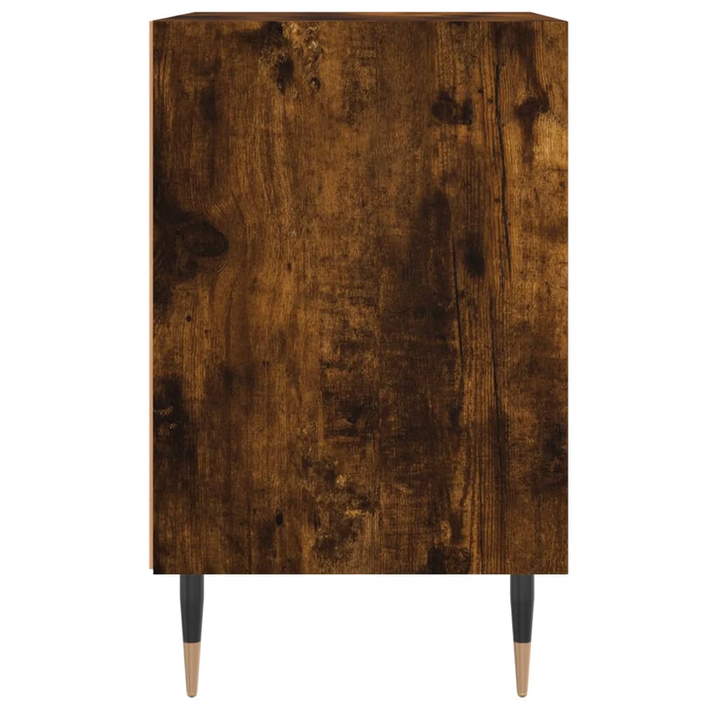 Nachtkastjes 2 st 40x30x50 cm bewerkt hout gerookt eikenkleurig Nachtkastjes | Creëer jouw Trendy Thuis | Gratis bezorgd & Retour | Trendy.nl