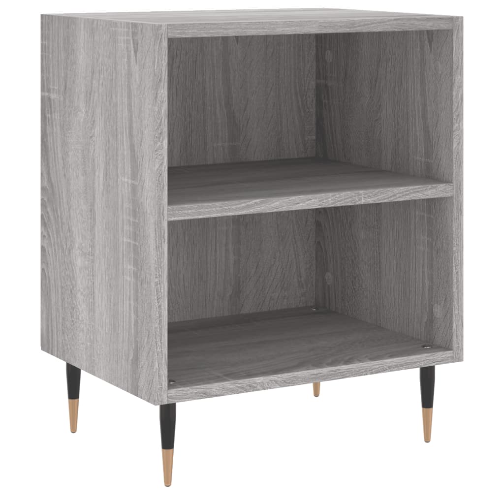 Nachtkastjes 2 st 40x30x50 cm bewerkt hout grijs sonoma eiken Nachtkastjes | Creëer jouw Trendy Thuis | Gratis bezorgd & Retour | Trendy.nl