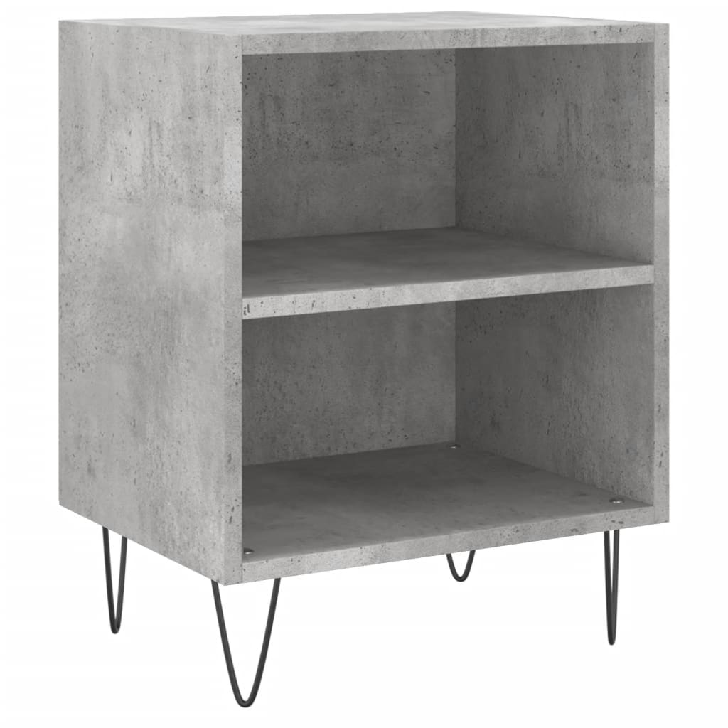 Nachtkastjes 2 st 40x30x50 cm bewerkt hout betongrijs Nachtkastjes | Creëer jouw Trendy Thuis | Gratis bezorgd & Retour | Trendy.nl