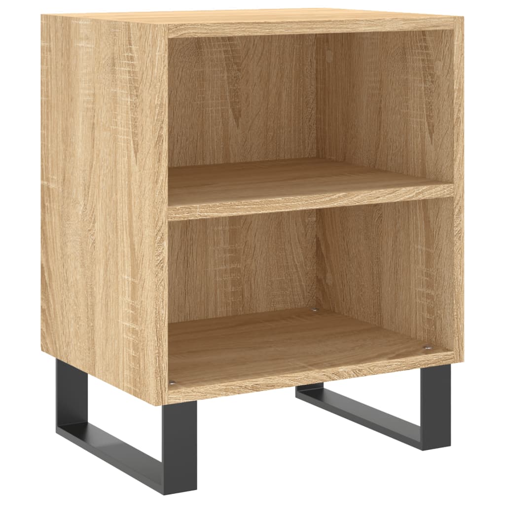 Nachtkastjes 2 st 40x30x50 cm bewerkt hout sonoma eikenkleurig Nachtkastjes | Creëer jouw Trendy Thuis | Gratis bezorgd & Retour | Trendy.nl