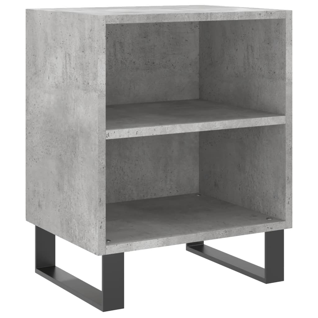 Nachtkastjes 2 st 40x30x50 cm bewerkt hout betongrijs Nachtkastjes | Creëer jouw Trendy Thuis | Gratis bezorgd & Retour | Trendy.nl