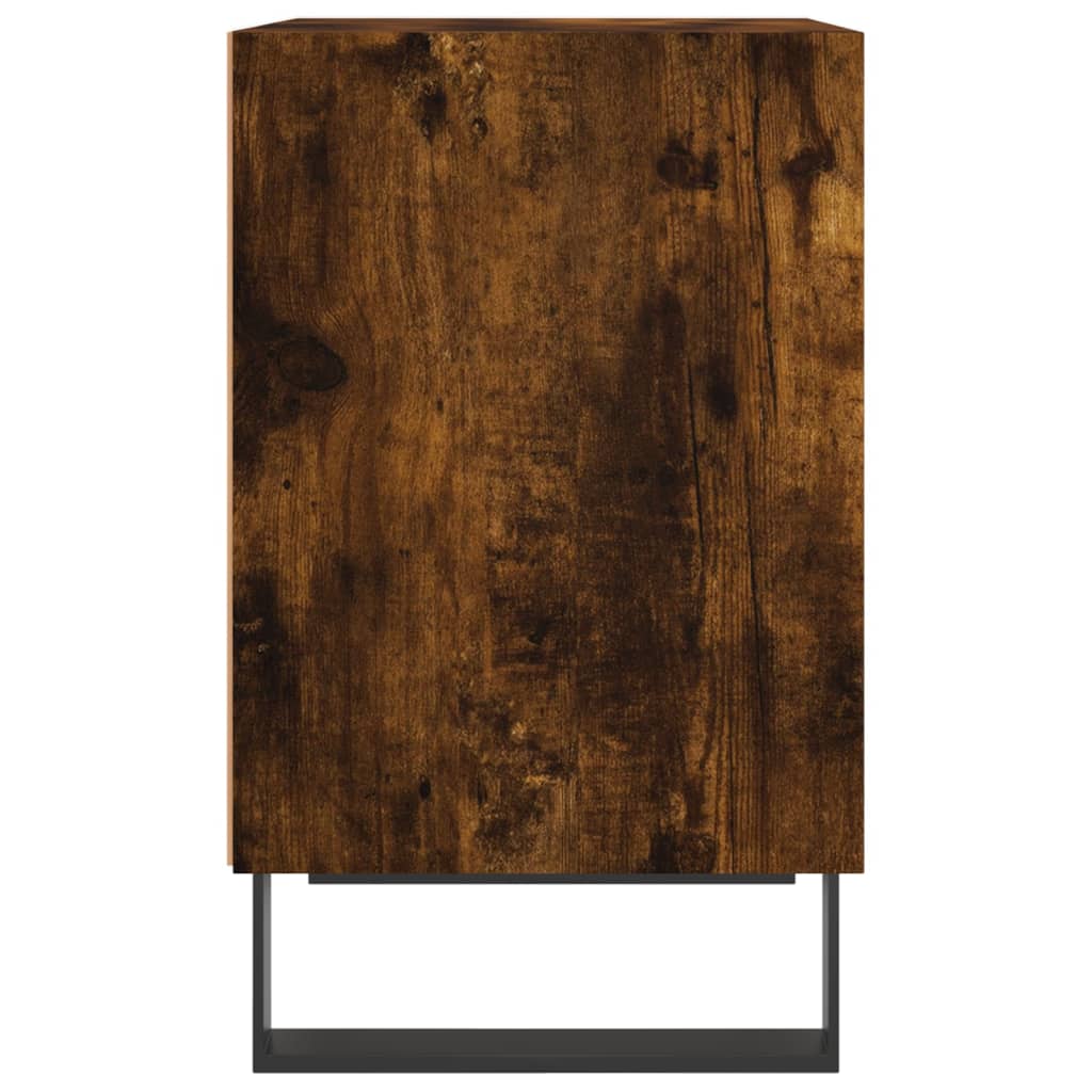 Nachtkastje 40x30x50 cm bewerkt hout gerookt eikenkleurig Nachtkastjes | Creëer jouw Trendy Thuis | Gratis bezorgd & Retour | Trendy.nl