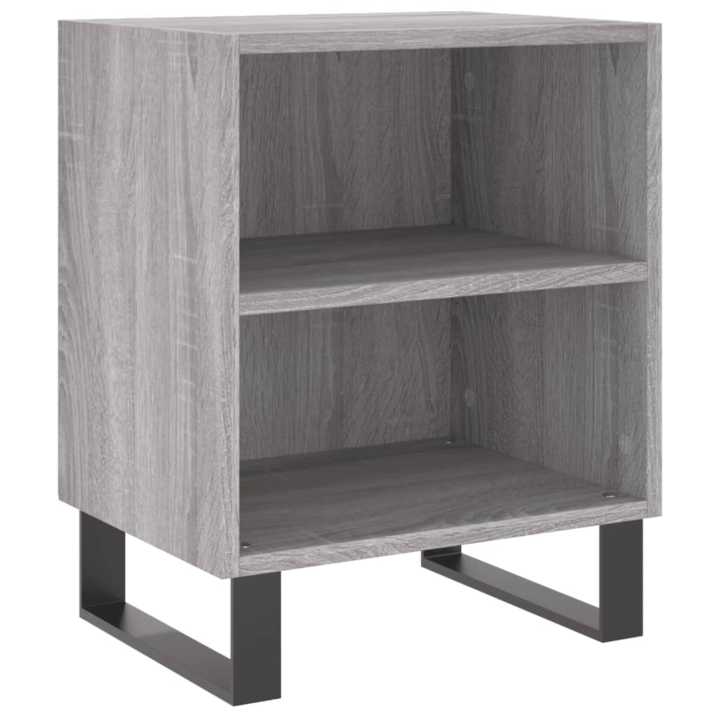 Nachtkastjes 2 st 40x30x50 cm bewerkt hout grijs sonoma eiken Nachtkastjes | Creëer jouw Trendy Thuis | Gratis bezorgd & Retour | Trendy.nl