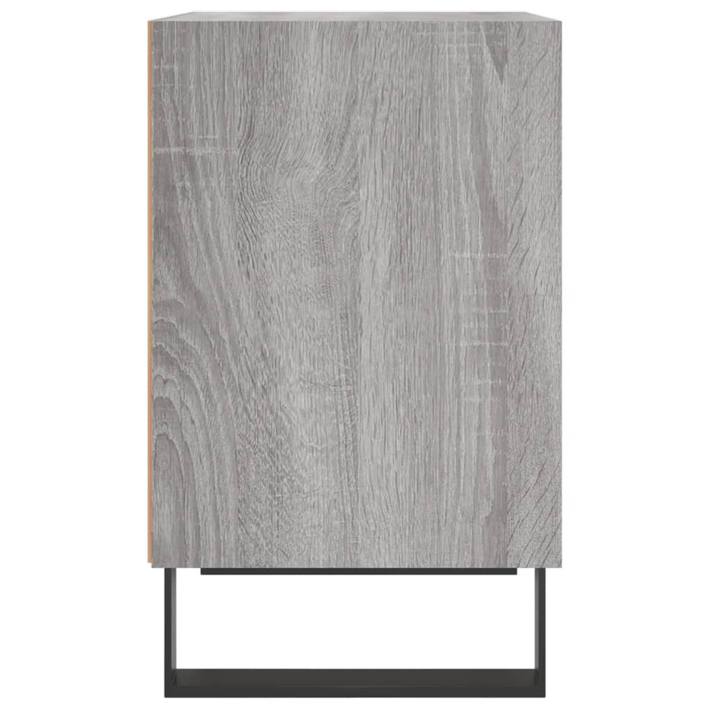 Nachtkastjes 2 st 40x30x50 cm bewerkt hout grijs sonoma eiken Nachtkastjes | Creëer jouw Trendy Thuis | Gratis bezorgd & Retour | Trendy.nl