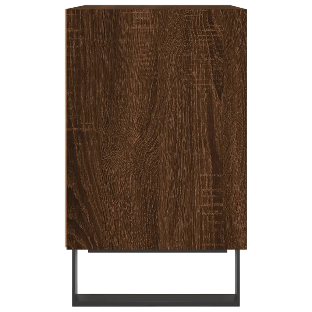 Nachtkastjes 2 st 40x30x50 cm bewerkt hout bruin eikenkleur Nachtkastjes | Creëer jouw Trendy Thuis | Gratis bezorgd & Retour | Trendy.nl