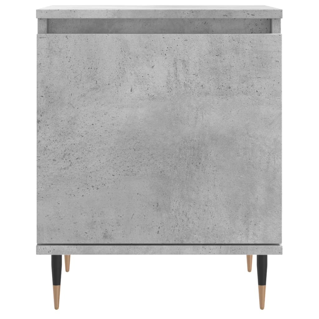 Nachtkastjes 2 st 40x30x50 cm bewerkt hout betongrijs Nachtkastjes | Creëer jouw Trendy Thuis | Gratis bezorgd & Retour | Trendy.nl