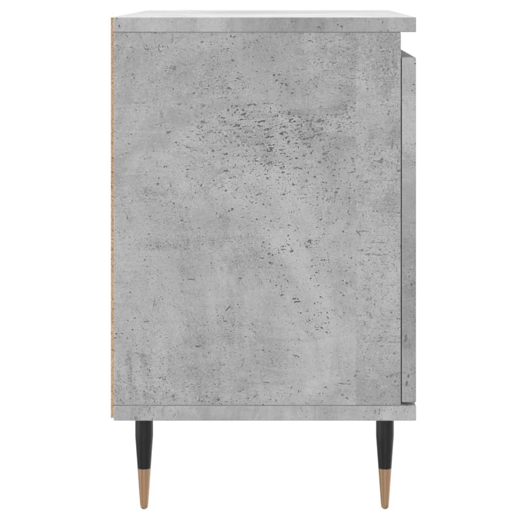 Nachtkastjes 2 st 40x30x50 cm bewerkt hout betongrijs Nachtkastjes | Creëer jouw Trendy Thuis | Gratis bezorgd & Retour | Trendy.nl