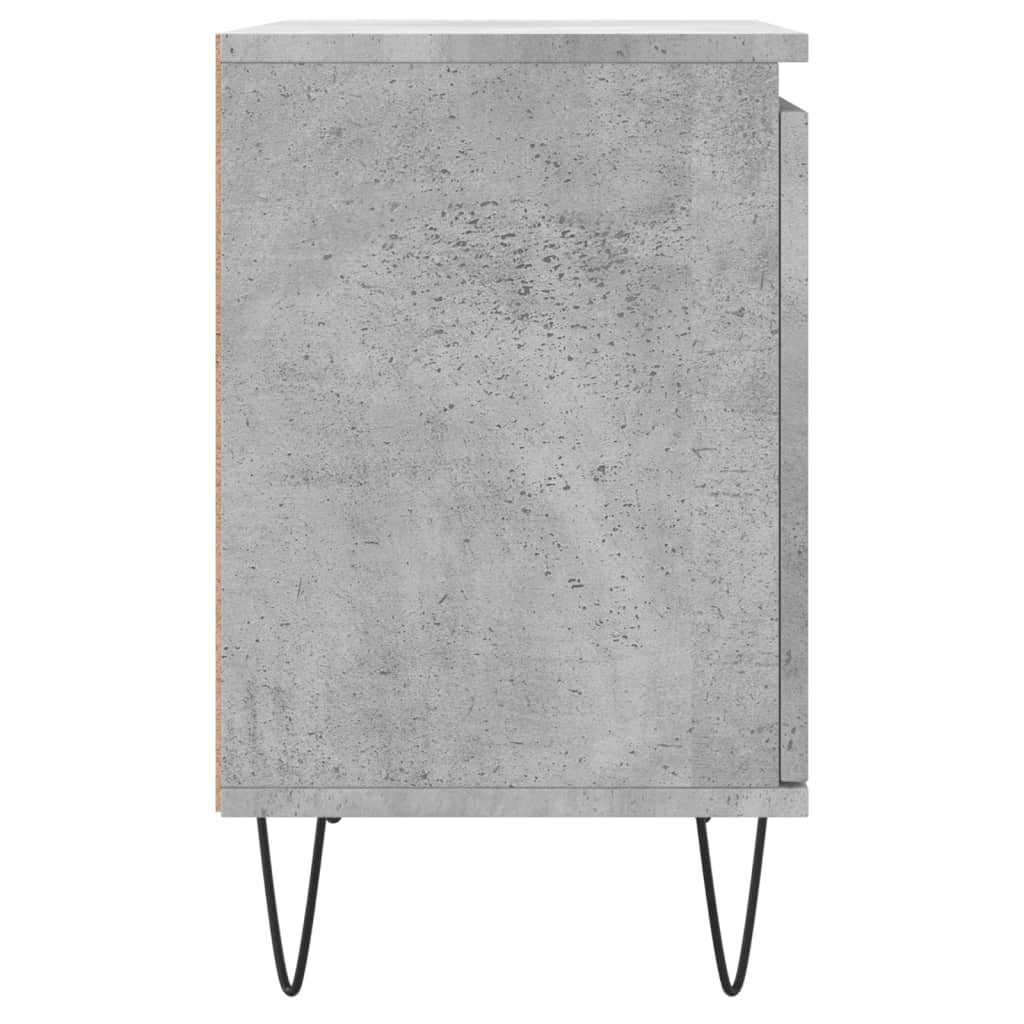 Nachtkastjes 2 st 40x30x50 cm bewerkt hout betongrijs Nachtkastjes | Creëer jouw Trendy Thuis | Gratis bezorgd & Retour | Trendy.nl