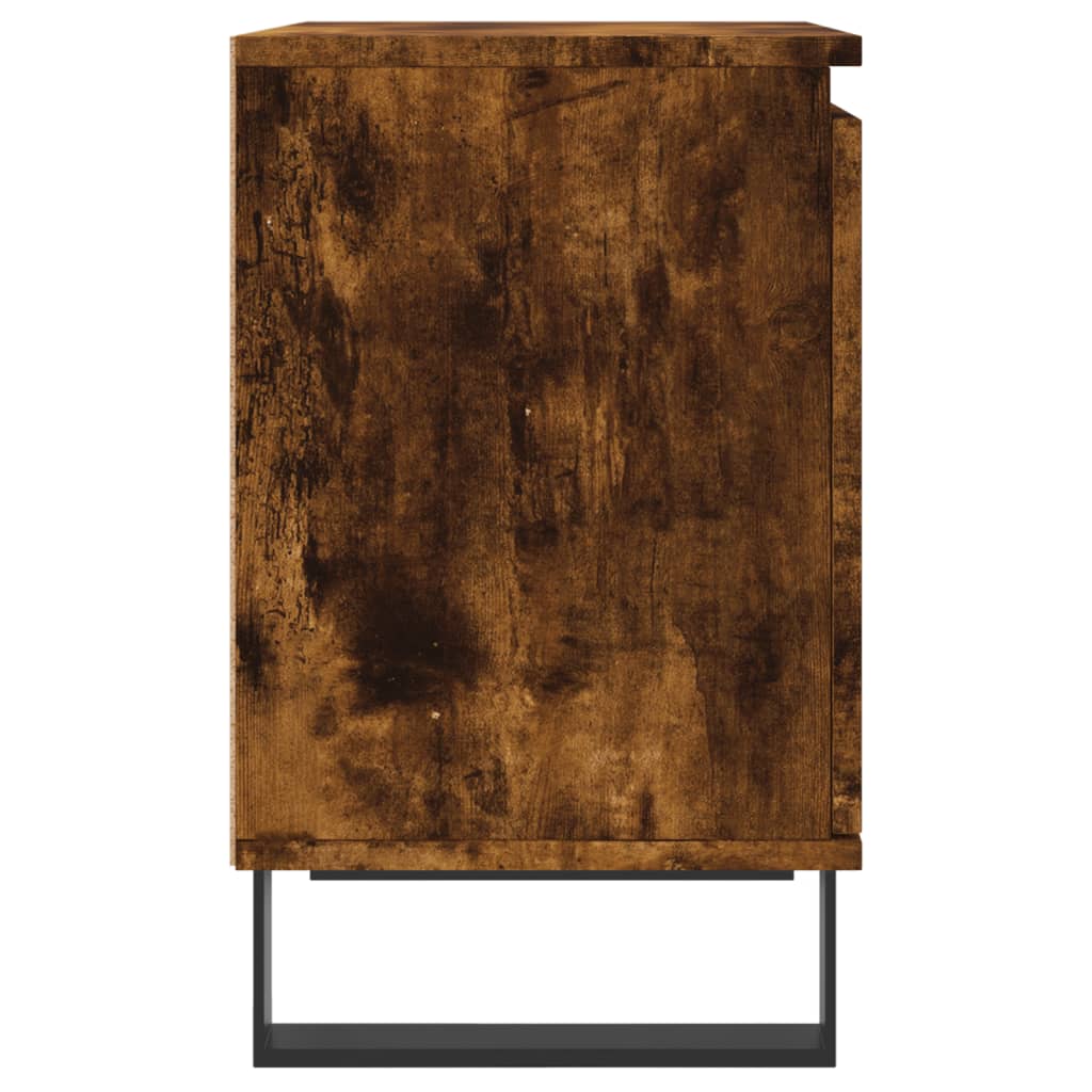 Nachtkastjes 2 st 40x30x50 cm bewerkt hout gerookt eikenkleurig Nachtkastjes | Creëer jouw Trendy Thuis | Gratis bezorgd & Retour | Trendy.nl