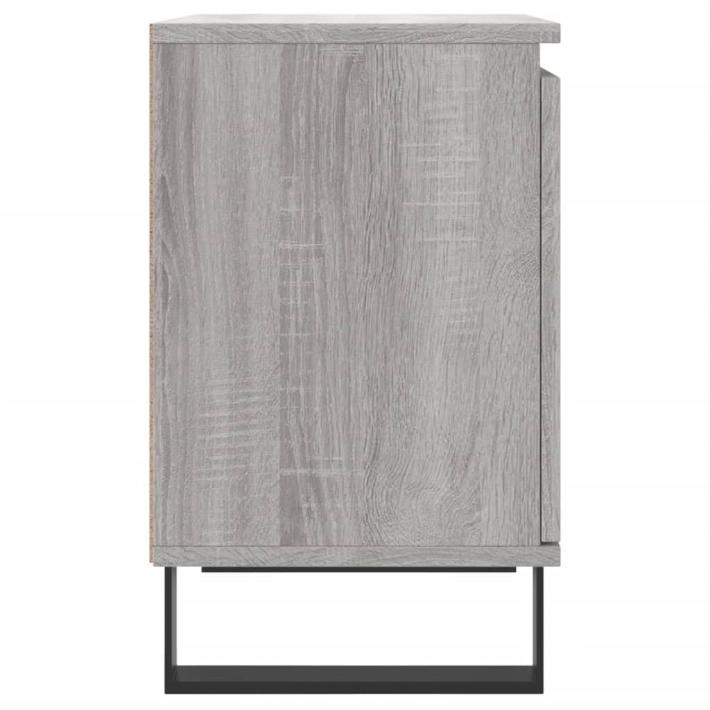 Nachtkastjes 2 st 40x30x50 cm bewerkt hout grijs sonoma eiken Nachtkastjes | Creëer jouw Trendy Thuis | Gratis bezorgd & Retour | Trendy.nl