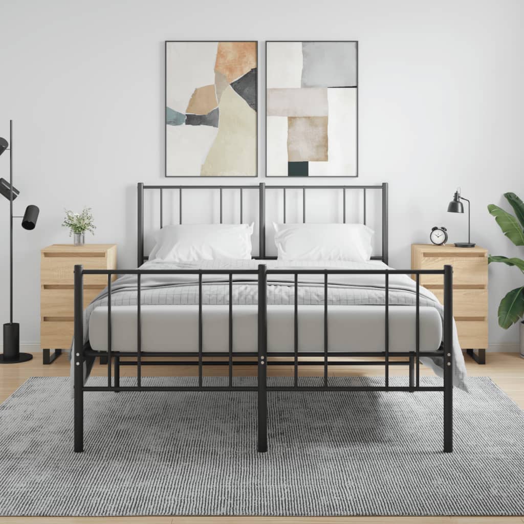 Nachtkastjes 2 st 40x35x69 cm bewerkt hout sonoma eikenkleurig Nachtkastjes | Creëer jouw Trendy Thuis | Gratis bezorgd & Retour | Trendy.nl