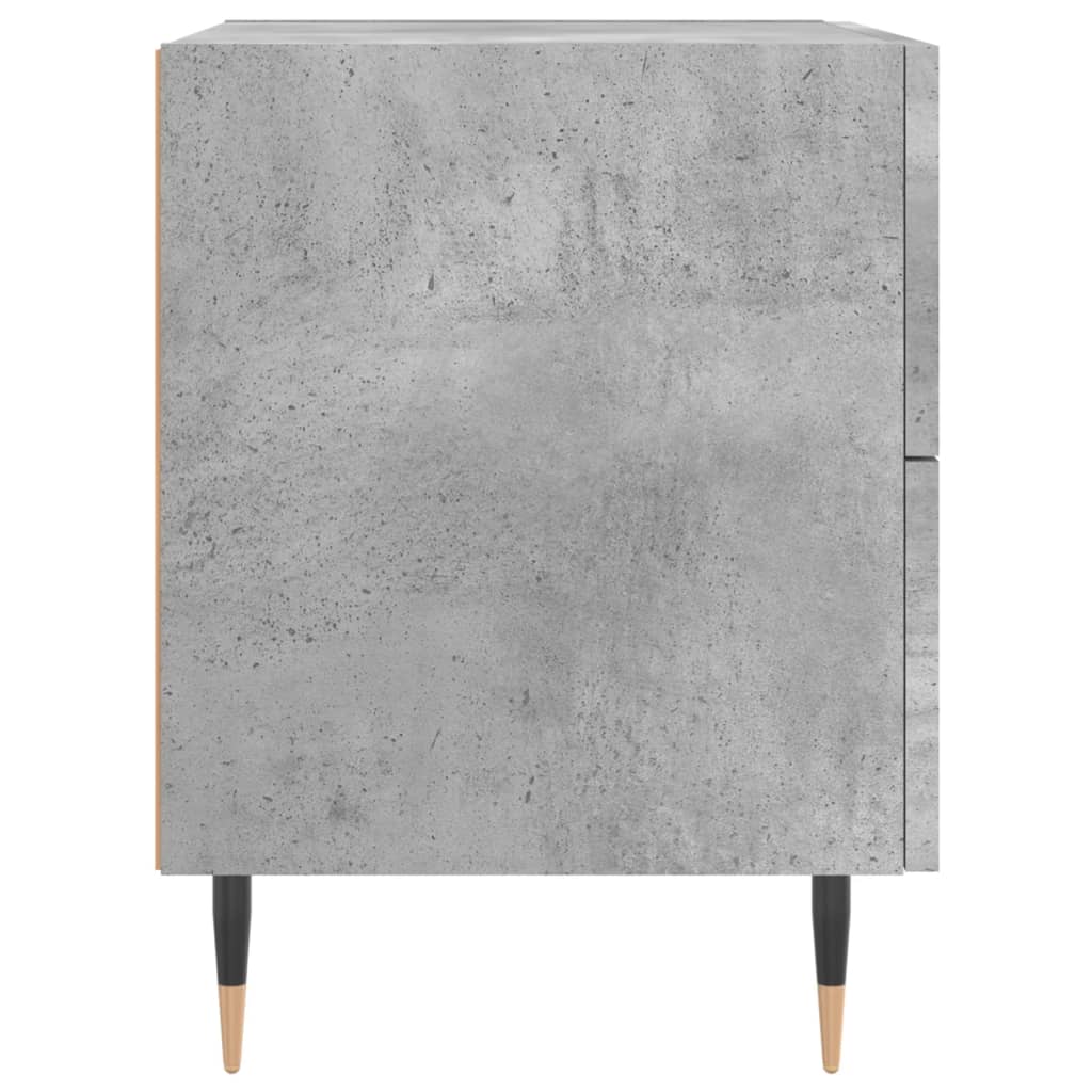 Nachtkastjes 2 st 40x35x47,5 cm bewerkt hout betongrijs Nachtkastjes | Creëer jouw Trendy Thuis | Gratis bezorgd & Retour | Trendy.nl