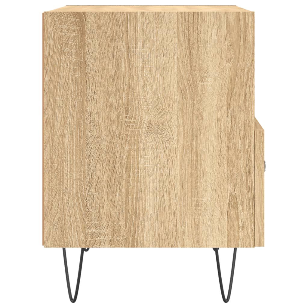 Nachtkastjes 2 st 40x35x47,5 cm bewerkt hout sonoma eikenkleur Nachtkastjes | Creëer jouw Trendy Thuis | Gratis bezorgd & Retour | Trendy.nl