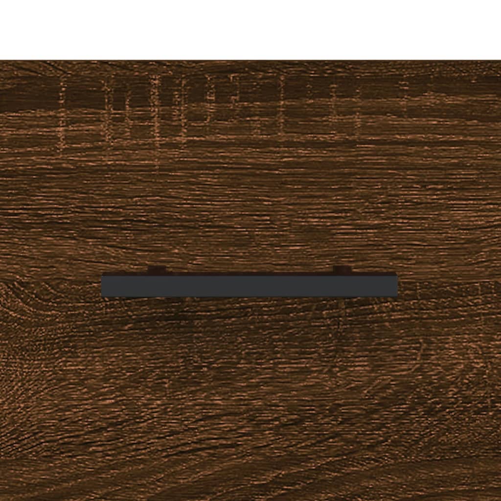 Nachtkastje 40x35x47,5 cm bewerkt hout bruin eikenkleur Nachtkastjes | Creëer jouw Trendy Thuis | Gratis bezorgd & Retour | Trendy.nl