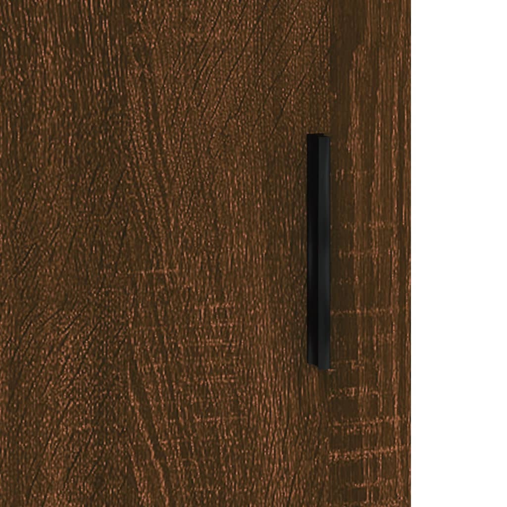 Nachtkastjes 2 st 40x40x50 cm bewerkt hout bruin eikenkleur Nachtkastjes | Creëer jouw Trendy Thuis | Gratis bezorgd & Retour | Trendy.nl