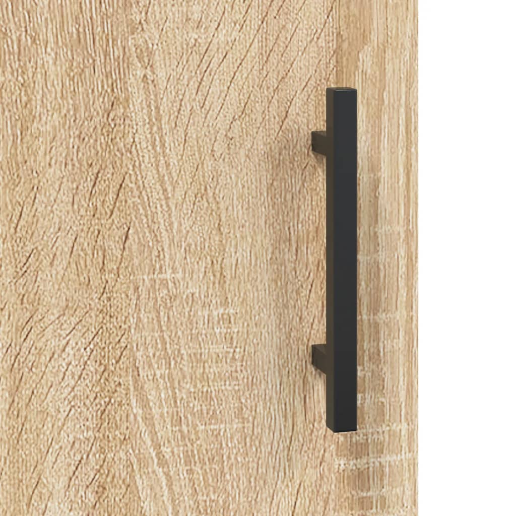 Nachtkastjes 2 st 40x40x50 cm bewerkt hout sonoma eikenkleurig Nachtkastjes | Creëer jouw Trendy Thuis | Gratis bezorgd & Retour | Trendy.nl