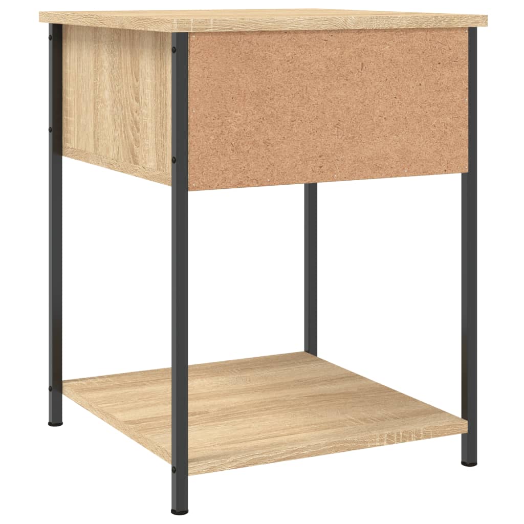 Nachtkastjes 2 st 44x45x58 cm sonoma eikenkleurig Nachtkastjes | Creëer jouw Trendy Thuis | Gratis bezorgd & Retour | Trendy.nl