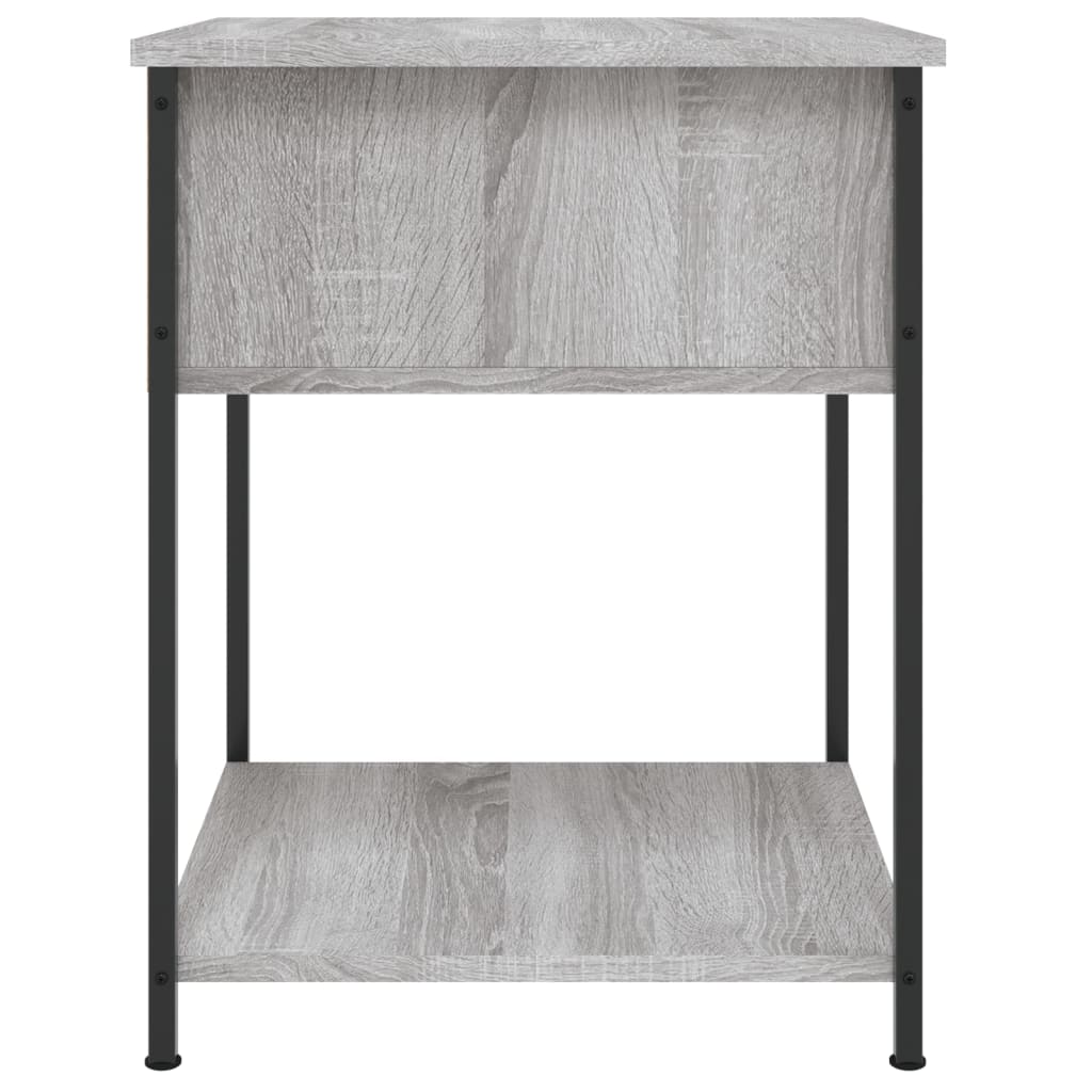 Nachtkastjes 2 st 44x45x58 cm bewerkt hout grijs sonoma eiken Nachtkastjes | Creëer jouw Trendy Thuis | Gratis bezorgd & Retour | Trendy.nl