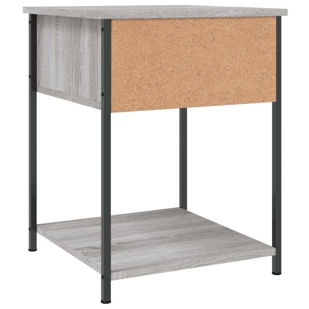 Nachtkastjes 2 st 44x45x58 cm bewerkt hout grijs sonoma eiken Nachtkastjes | Creëer jouw Trendy Thuis | Gratis bezorgd & Retour | Trendy.nl