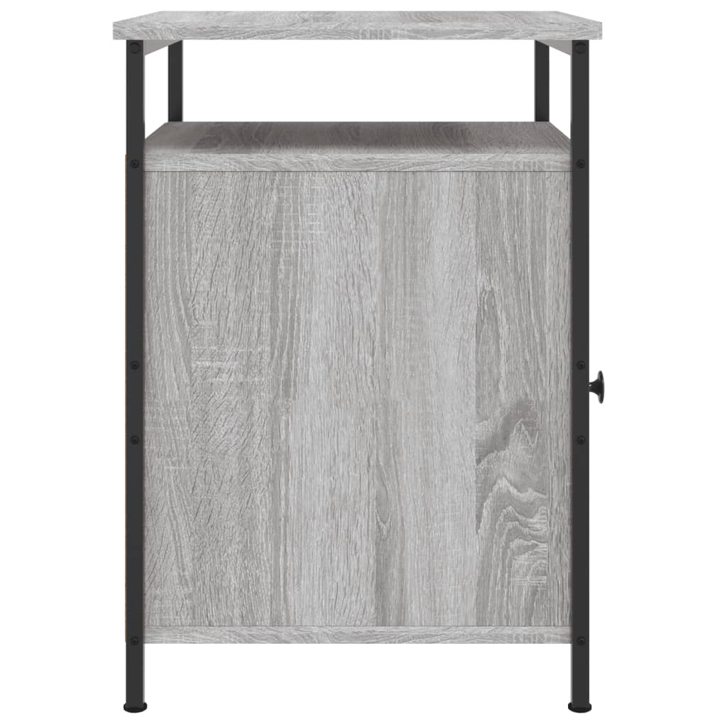 Nachtkastjes 2 st 40x42x60 cm bewerkt hout grijs sonoma eiken Nachtkastjes | Creëer jouw Trendy Thuis | Gratis bezorgd & Retour | Trendy.nl