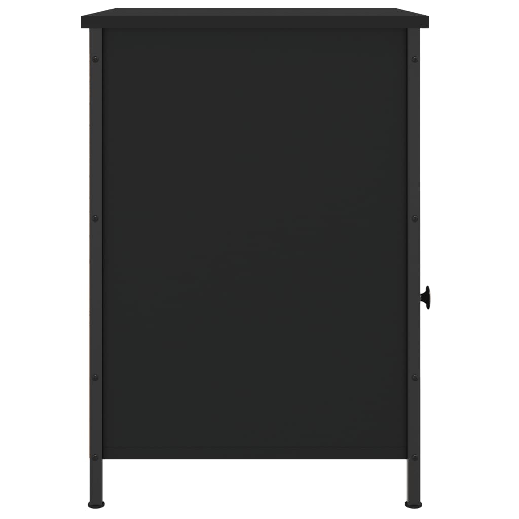 Nachtkastjes 2 st 40x42x60 cm bewerkt hout zwart Nachtkastjes | Creëer jouw Trendy Thuis | Gratis bezorgd & Retour | Trendy.nl