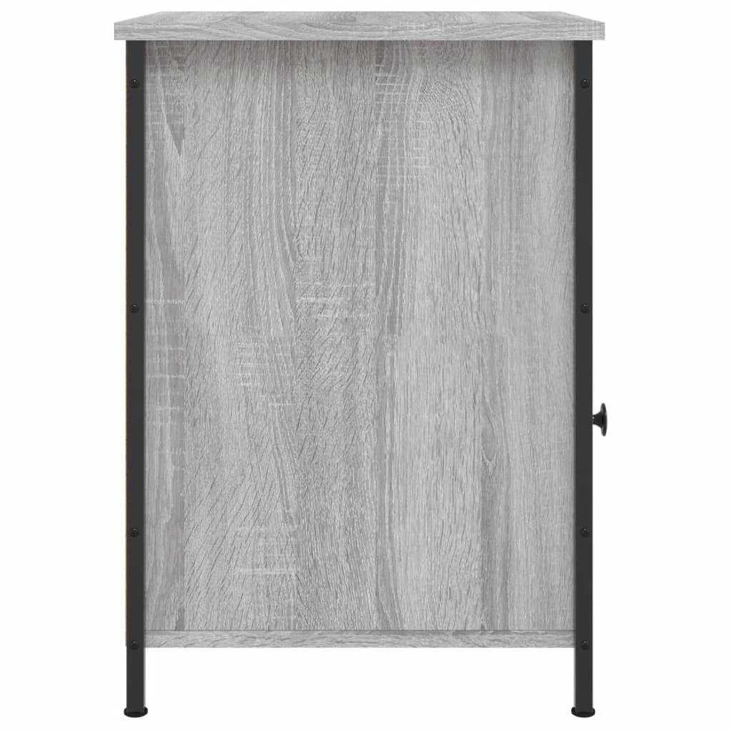 Nachtkastjes 2 st 40x42x60 cm bewerkt hout grijs sonoma eiken Nachtkastjes | Creëer jouw Trendy Thuis | Gratis bezorgd & Retour | Trendy.nl