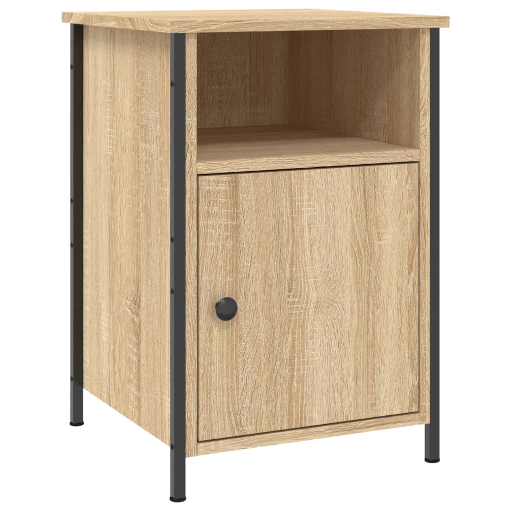 Nachtkastjes 2 st 40x42x60 cm bewerkt hout sonoma eikenkleurig Nachtkastjes | Creëer jouw Trendy Thuis | Gratis bezorgd & Retour | Trendy.nl