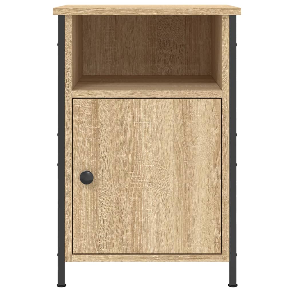 Nachtkastjes 2 st 40x42x60 cm bewerkt hout sonoma eikenkleurig Nachtkastjes | Creëer jouw Trendy Thuis | Gratis bezorgd & Retour | Trendy.nl