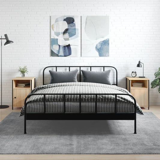 Nachtkastjes 2 st 40x42x60 cm bewerkt hout sonoma eikenkleurig Nachtkastjes | Creëer jouw Trendy Thuis | Gratis bezorgd & Retour | Trendy.nl