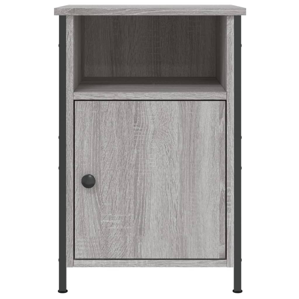 Nachtkastjes 2 st 40x42x60 cm bewerkt hout grijs sonoma eiken Nachtkastjes | Creëer jouw Trendy Thuis | Gratis bezorgd & Retour | Trendy.nl