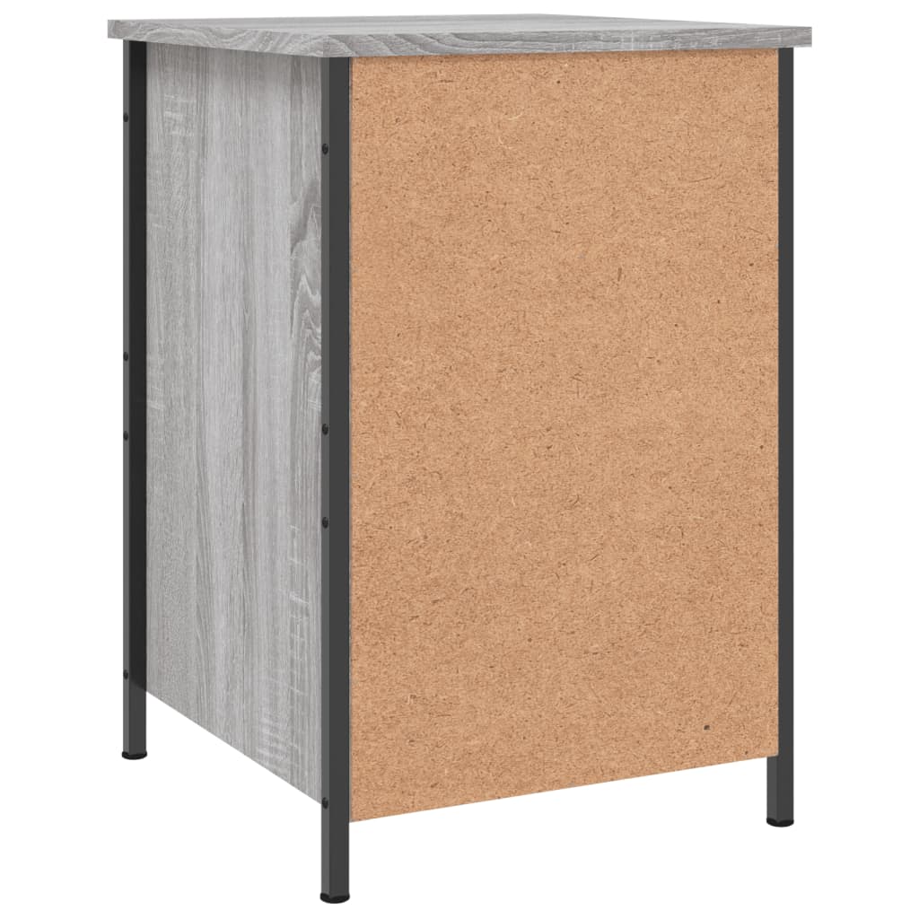 Nachtkastjes 2 st 40x42x60 cm bewerkt hout grijs sonoma eiken Nachtkastjes | Creëer jouw Trendy Thuis | Gratis bezorgd & Retour | Trendy.nl