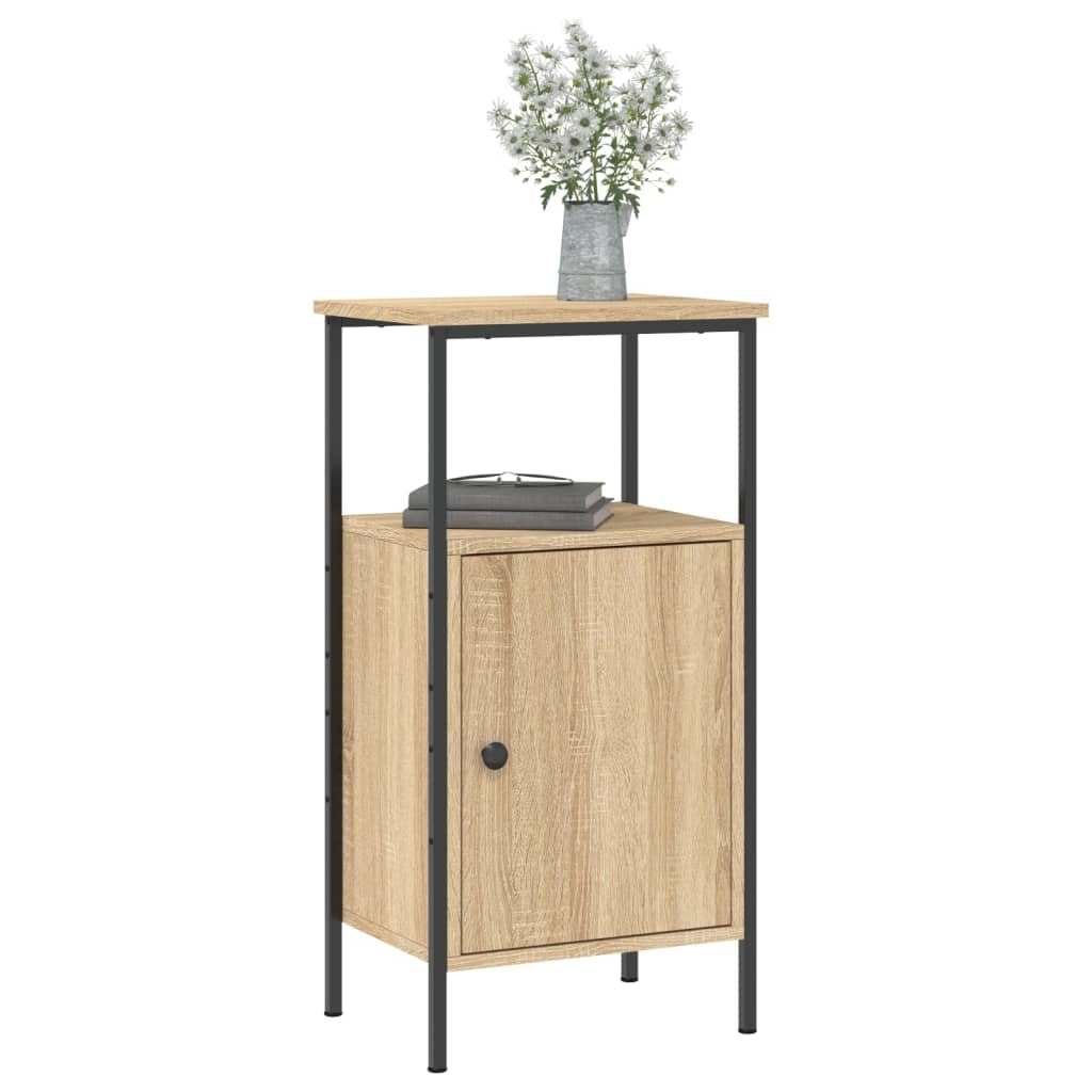 Nachtkastjes 2 st 41x31x80 cm sonoma eikenkleurig Nachtkastjes | Creëer jouw Trendy Thuis | Gratis bezorgd & Retour | Trendy.nl