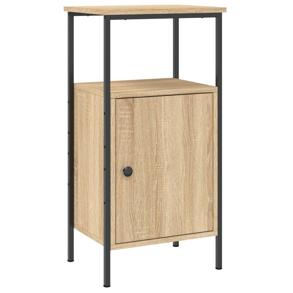 Nachtkastjes 2 st 41x31x80 cm sonoma eikenkleurig Nachtkastjes | Creëer jouw Trendy Thuis | Gratis bezorgd & Retour | Trendy.nl