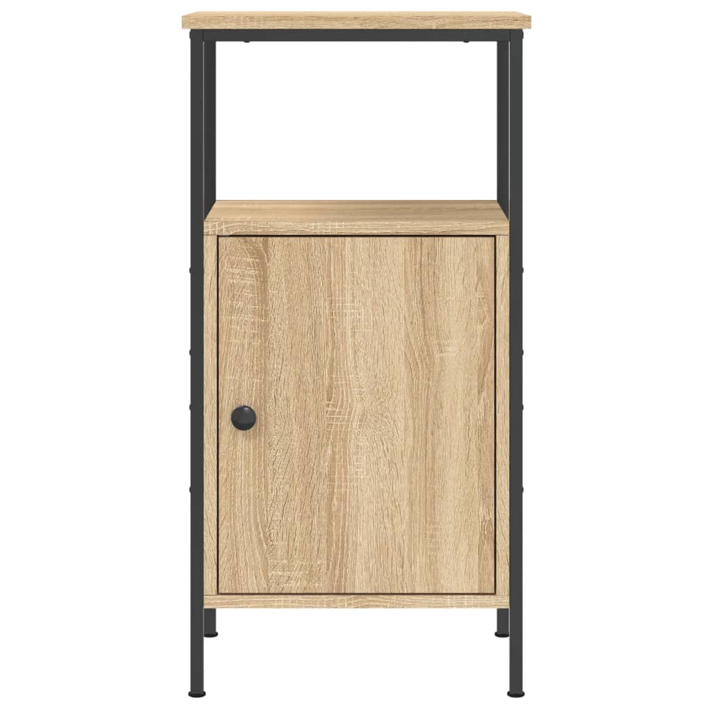 Nachtkastjes 2 st 41x31x80 cm sonoma eikenkleurig Nachtkastjes | Creëer jouw Trendy Thuis | Gratis bezorgd & Retour | Trendy.nl