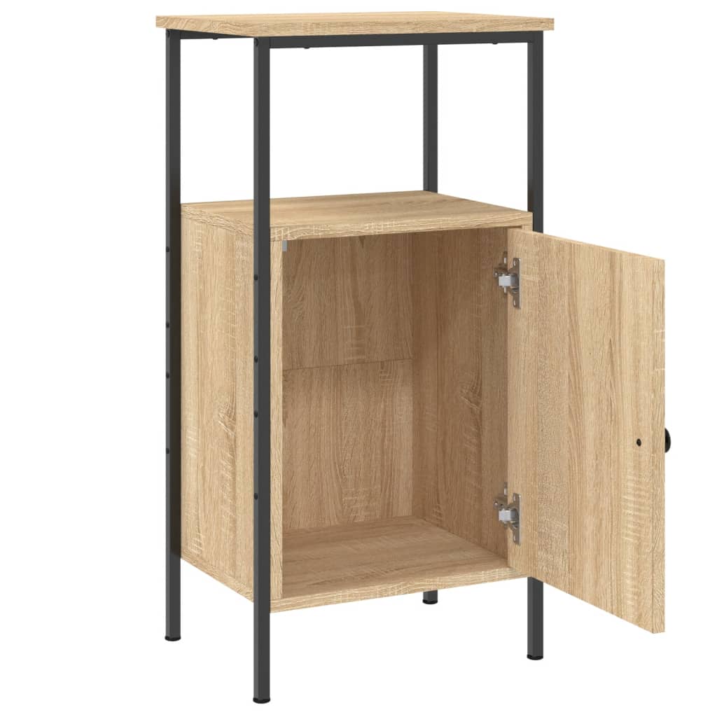 Nachtkastjes 2 st 41x31x80 cm sonoma eikenkleurig Nachtkastjes | Creëer jouw Trendy Thuis | Gratis bezorgd & Retour | Trendy.nl