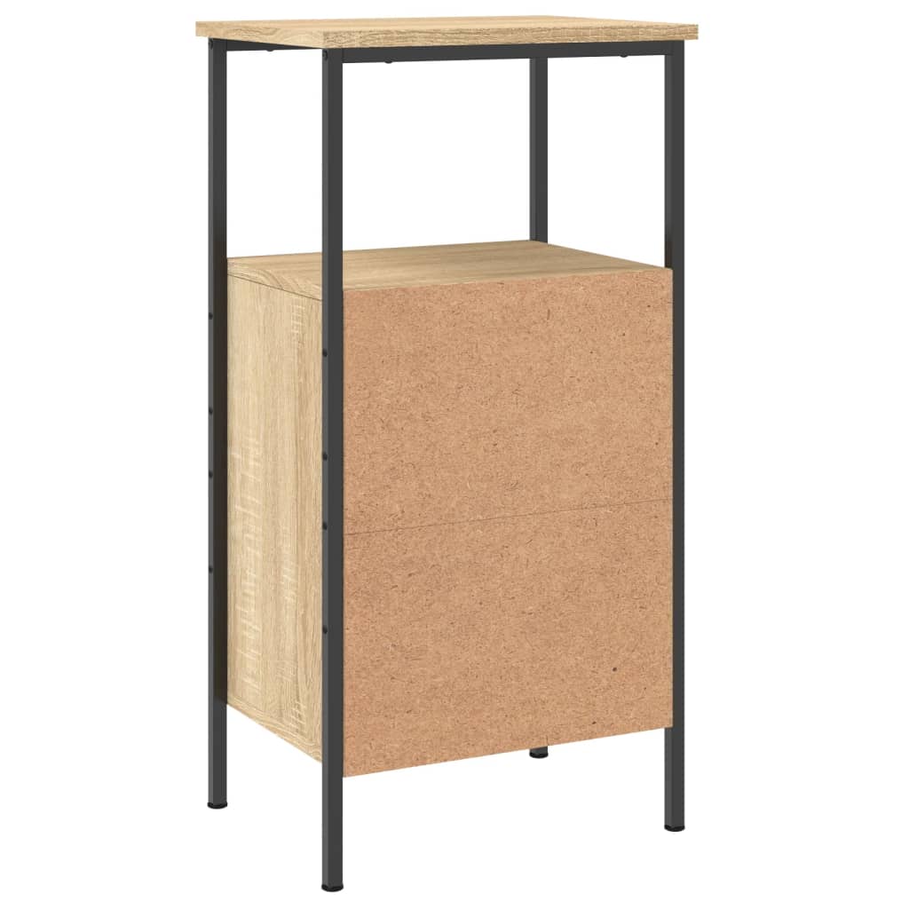 Nachtkastjes 2 st 41x31x80 cm sonoma eikenkleurig Nachtkastjes | Creëer jouw Trendy Thuis | Gratis bezorgd & Retour | Trendy.nl