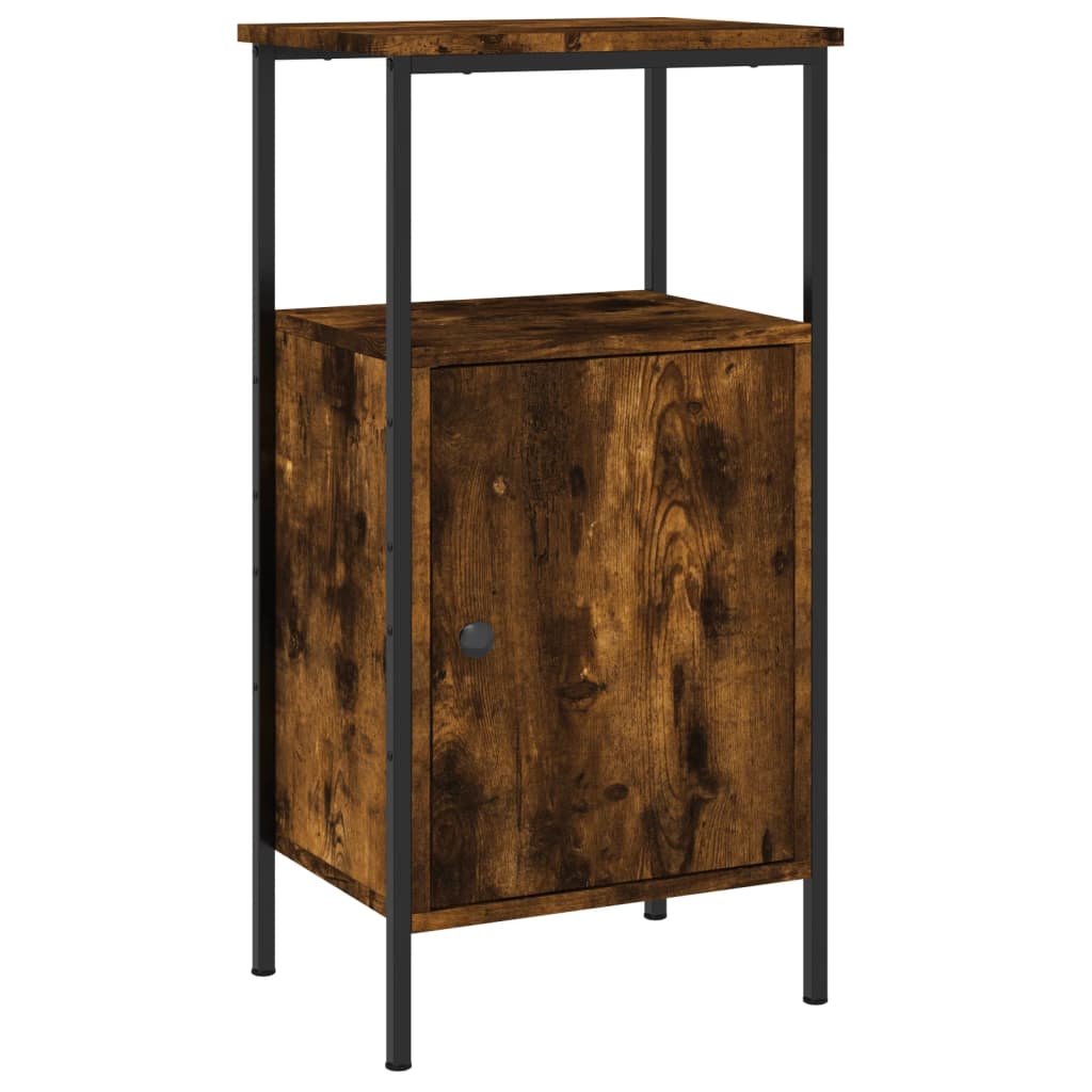 Nachtkastjes 2 st 41x31x80 cm bewerkt hout gerookt eikenkleurig Nachtkastjes | Creëer jouw Trendy Thuis | Gratis bezorgd & Retour | Trendy.nl