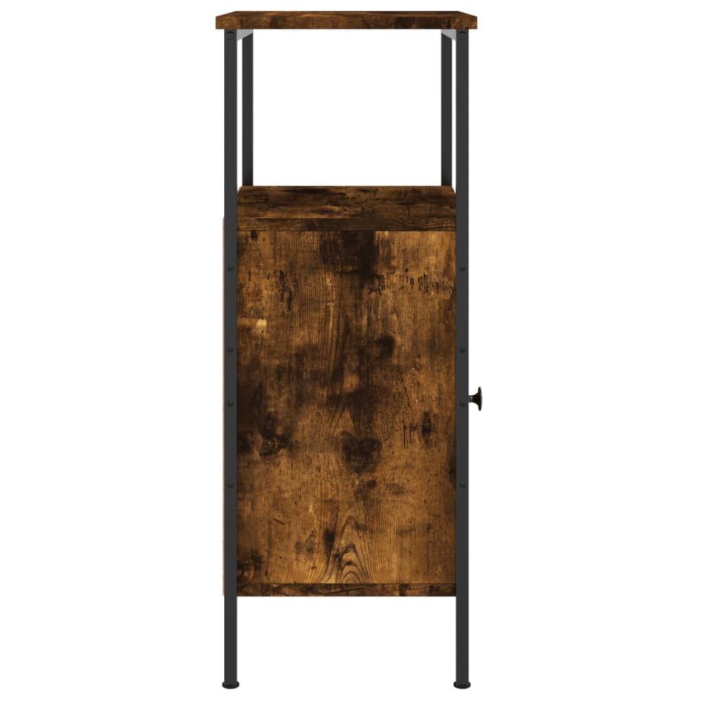 Nachtkastjes 2 st 41x31x80 cm bewerkt hout gerookt eikenkleurig Nachtkastjes | Creëer jouw Trendy Thuis | Gratis bezorgd & Retour | Trendy.nl