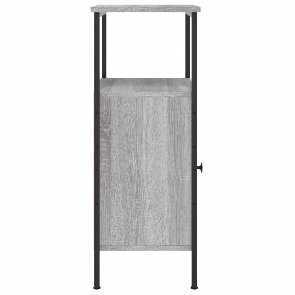 Nachtkastjes 2 st 41x31x80 cm bewerkt hout grijs sonoma eiken Nachtkastjes | Creëer jouw Trendy Thuis | Gratis bezorgd & Retour | Trendy.nl