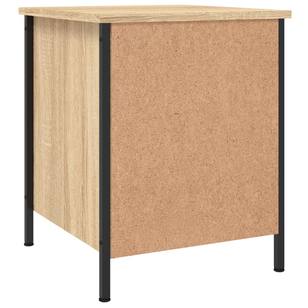 Nachtkastjes 2 st 40x42x50 cm bewerkt hout sonoma eikenkleurig Nachtkastjes | Creëer jouw Trendy Thuis | Gratis bezorgd & Retour | Trendy.nl