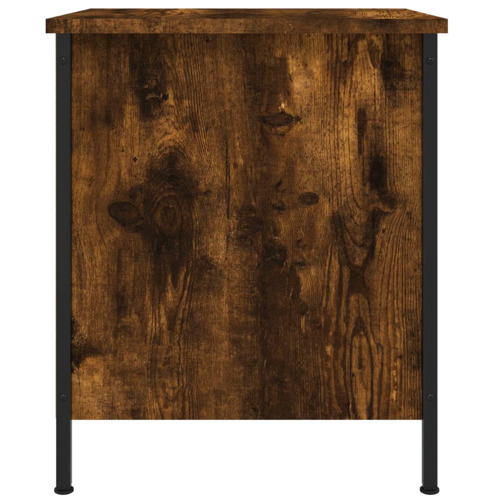 Nachtkastje 40x42x50 cm bewerkt hout gerookt eikenkleurig Nachtkastjes | Creëer jouw Trendy Thuis | Gratis bezorgd & Retour | Trendy.nl