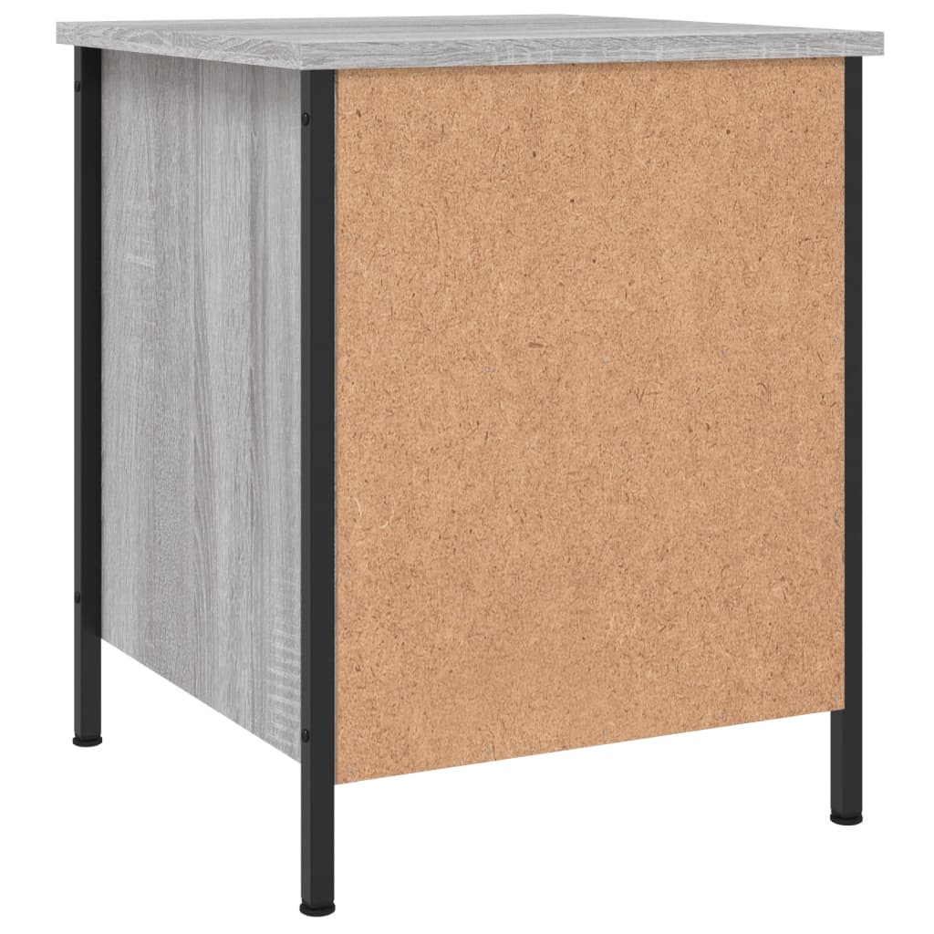 Nachtkastjes 2 st 40x42x50 cm bewerkt hout grijs sonoma eiken Nachtkastjes | Creëer jouw Trendy Thuis | Gratis bezorgd & Retour | Trendy.nl